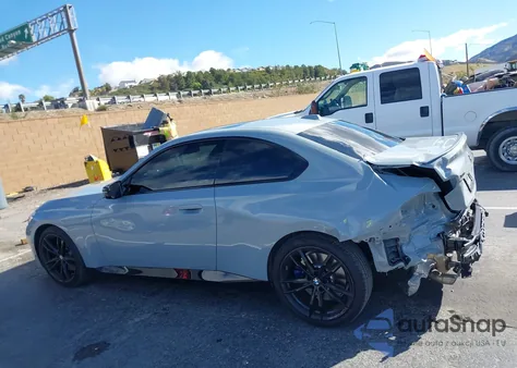 2024 BMW M240 I xDrive из США, поврежденный, VIN 3MW53CM06R8D83628